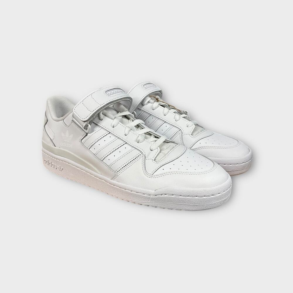 adidas Men's Forum Low (White/White, US 11)